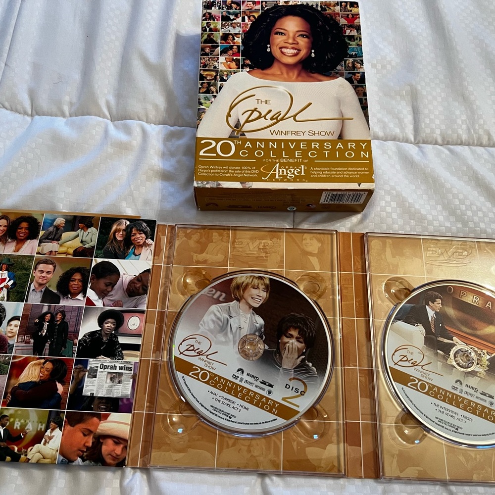 OPRAH Winfrey Show 20th Anniversary Collection Box Set 6 DVD’s hard to find